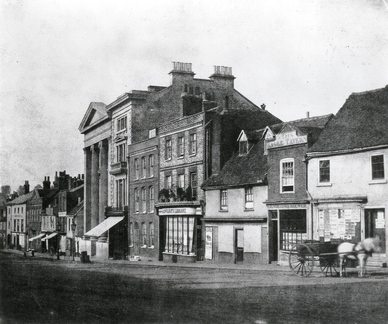 Black and white pictures of London Street, Reading
